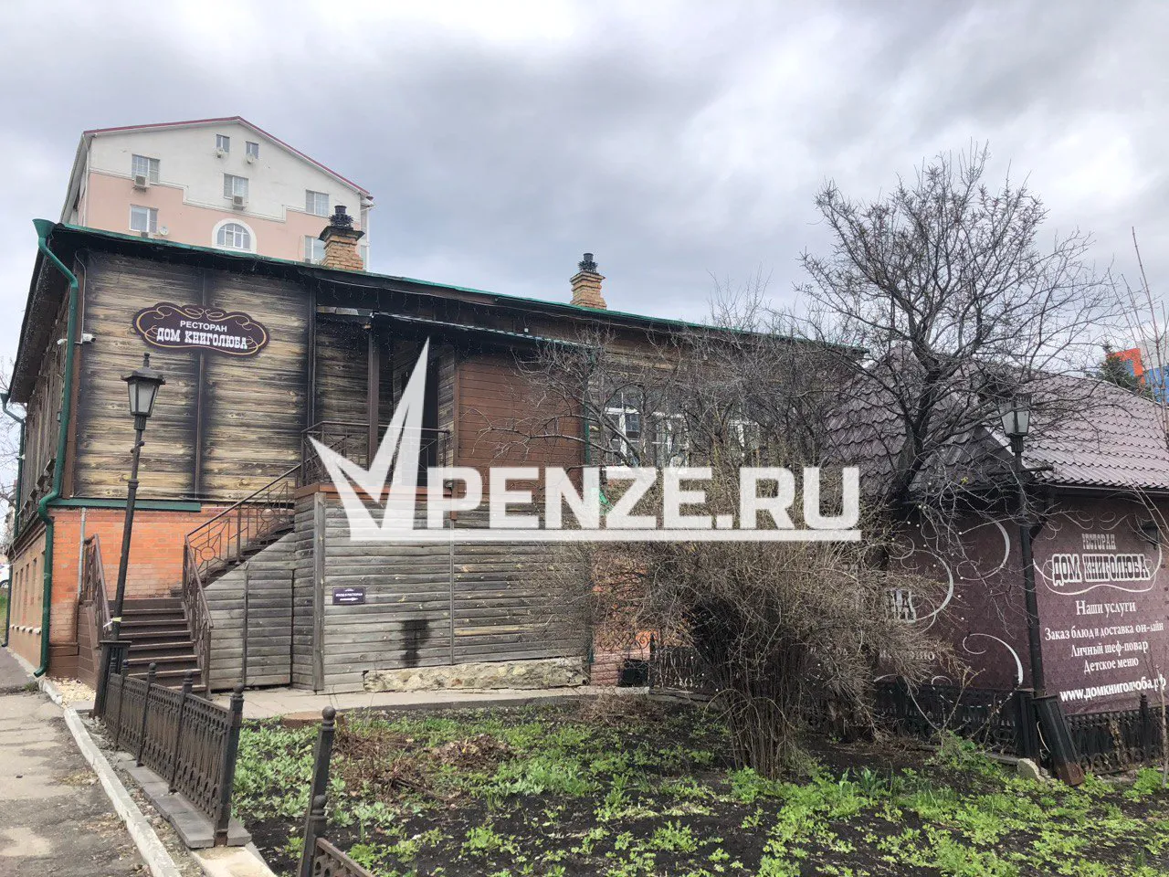 Началась реставрация старинного дома на ул. Куйбышева, где жил титулярный советник Циммерман
