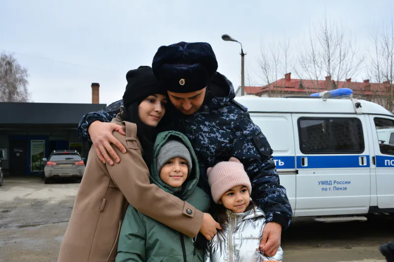 Пензенские полицейские вернулись из служебной командировки
