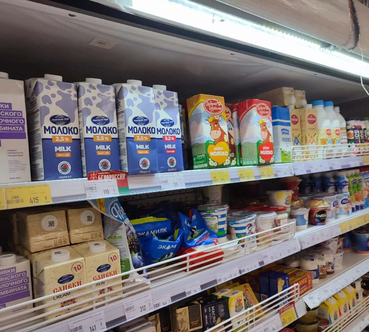 В Пензе суд обязал предпринимателя прекратить продажу молочной продукции с нарушениями