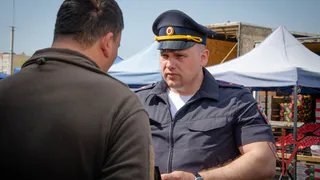 Росгвардия устроила облаву на мигрантов-уклонистов на рынке «Северный»