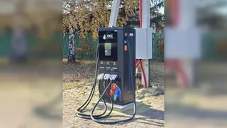 В Никольске открыли новую быструю электрозарядную станцию