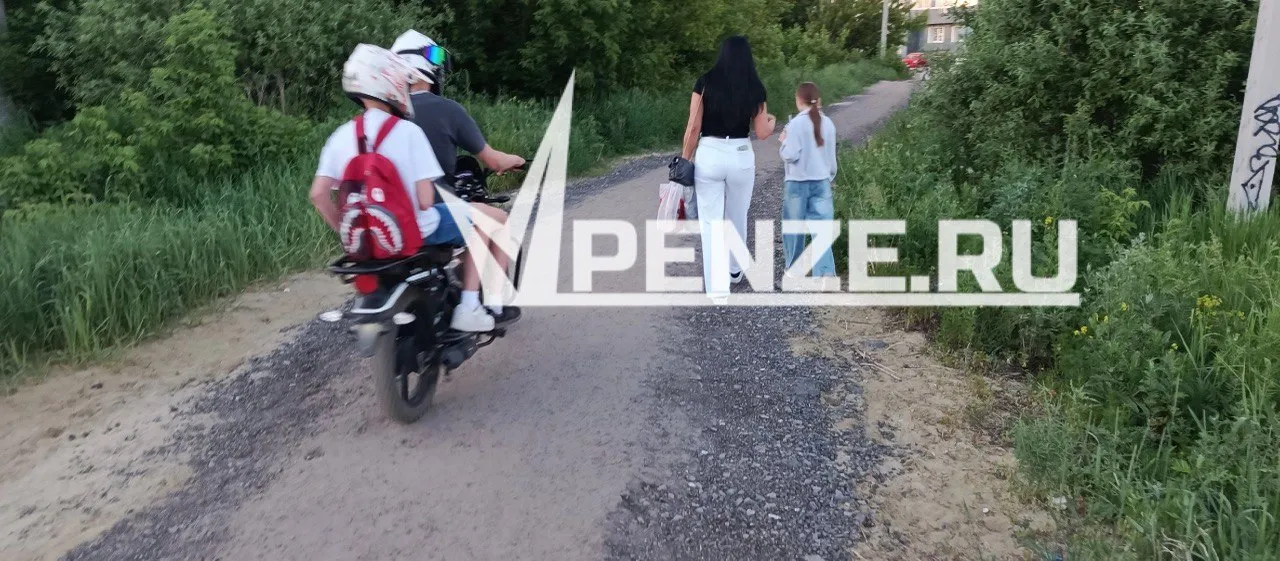 Пензенцам напомнили об опасности езды на питбайках