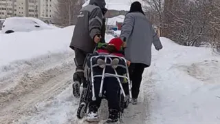 Мама ребенка-инвалида просит помочь очистить пензенские дороги от снега