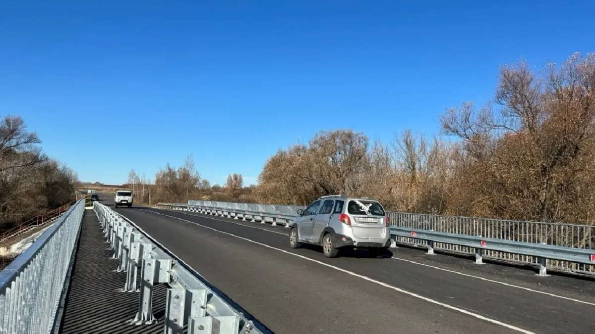 В Малосердобинском районе открыли движение по двум обновлённым мостам через Сердобу
