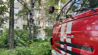 Пожарные эвакуировали из дома на ул. Коммунистической 10 человек