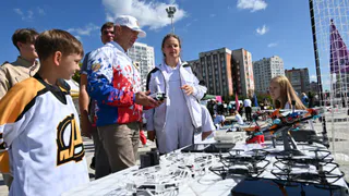 В Пензе на Юбилейной площади презентовали спортивные школы
