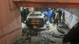 ГИБДД Пензы рассказали подробности ДТП с «улетевшей» в подземный переход «BMW»