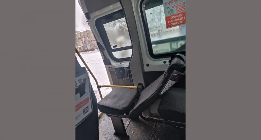 Пензенцы обнаружили необычное "дизайнерское решение" в маршрутках города