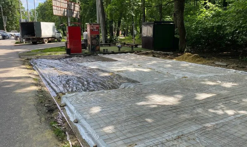 На Олимпийской аллее появится новая спортивная площадка