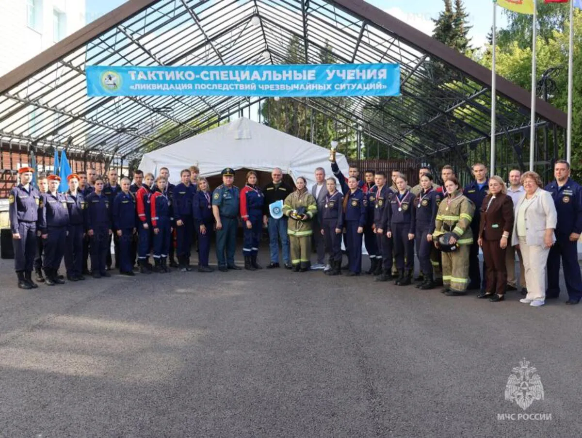 Пензенские студенты отработали спасение человека во время пожара