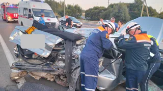 Жесткая авария на трассе М-5 «Урал»: семья с годовалым малышом отправлена в больницу