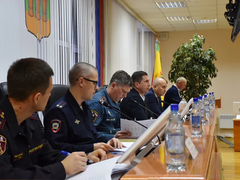 В Пензе обеспечат безопасность в новогодние праздники