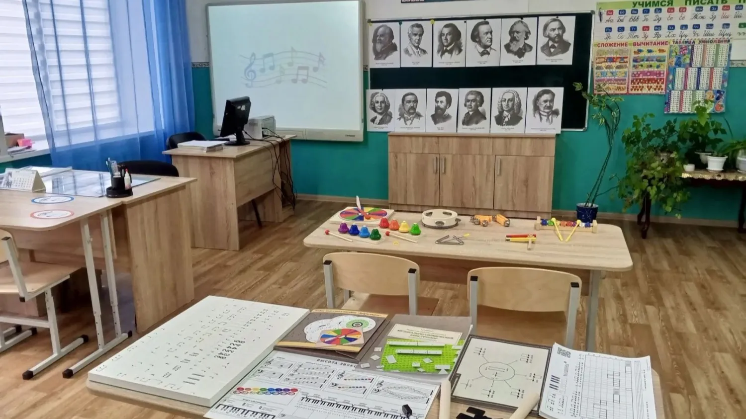 В четырех школах Земетчинского района обновили кабинеты физики, музыки и ИЗО