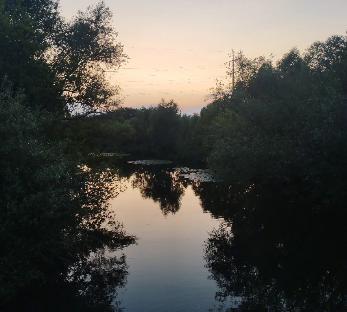 Власти Кузнецка контролируют уровень воды в реке Труев