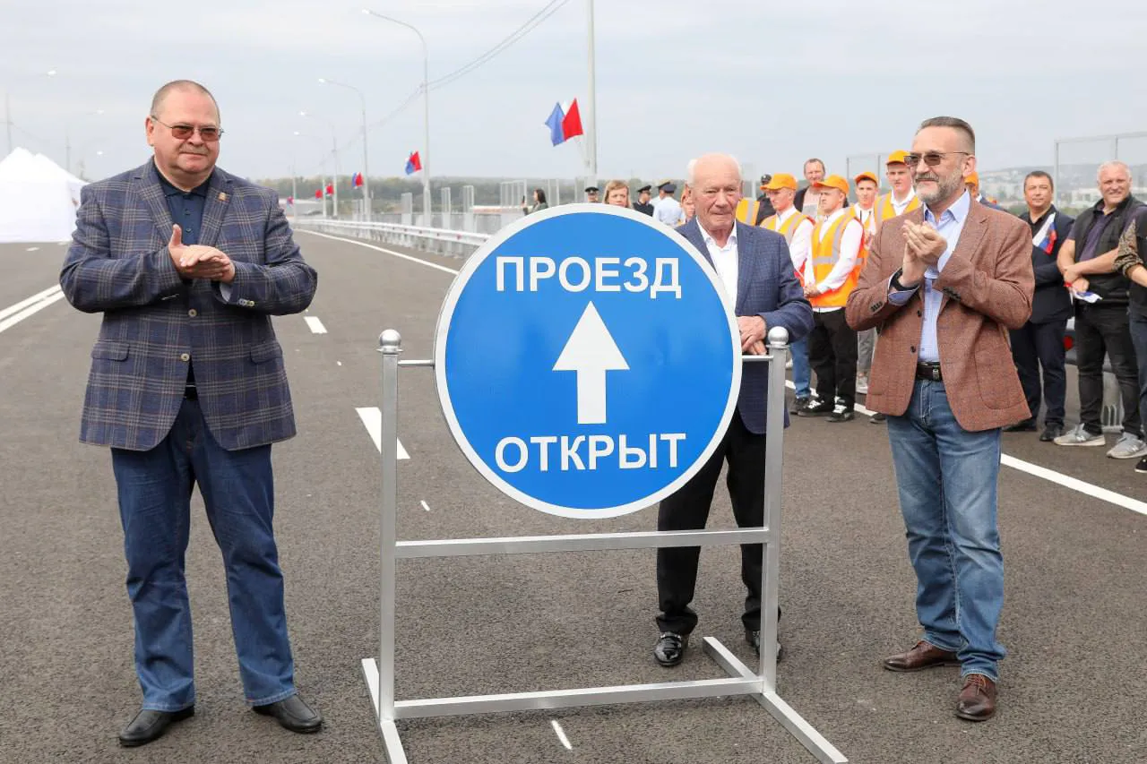В Пензе открыли движение по реконструированной автодороге из аэропорта