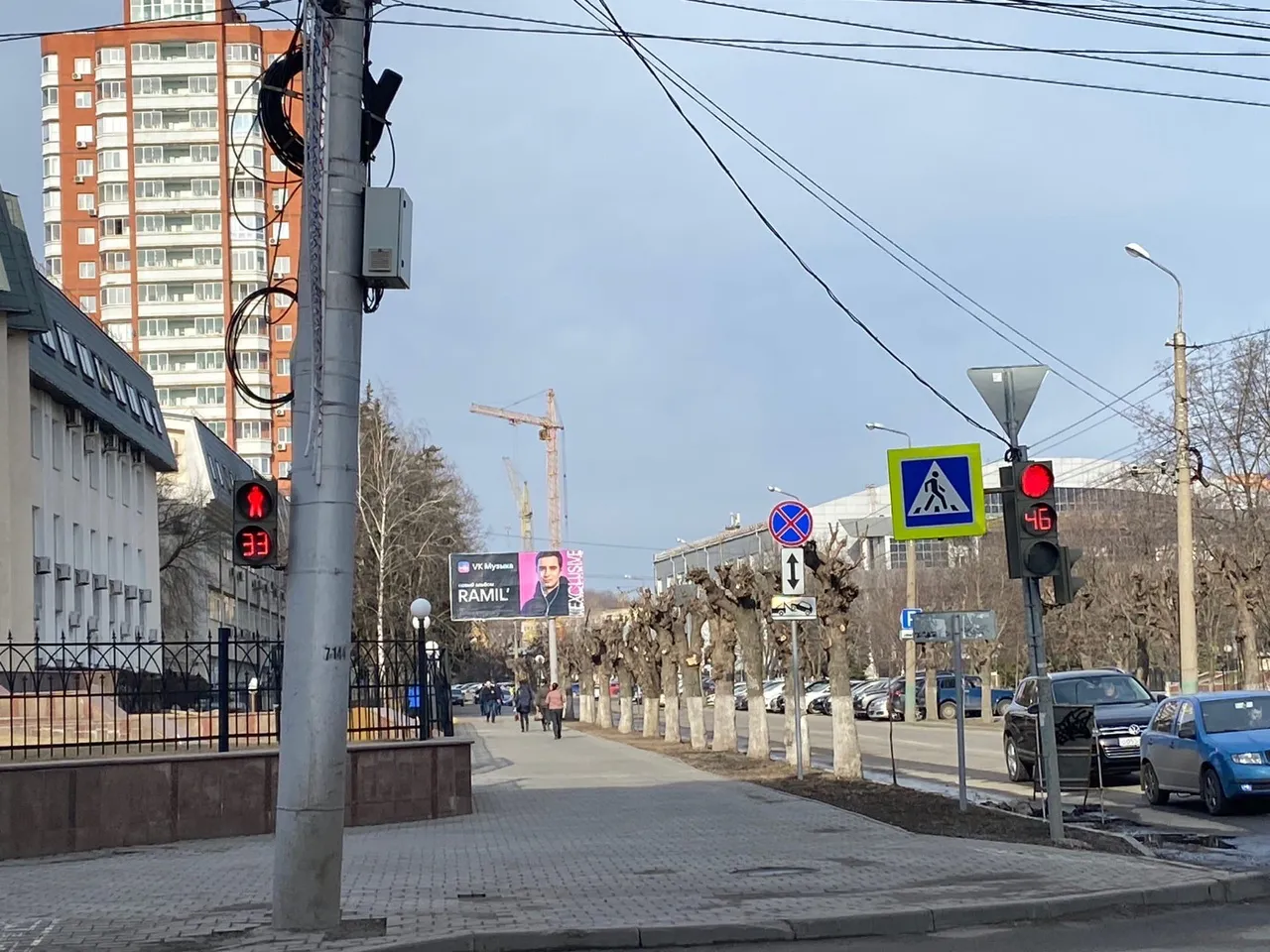В Пензе до 25 марта светофор на Калинина перейдет в круглосуточный режим