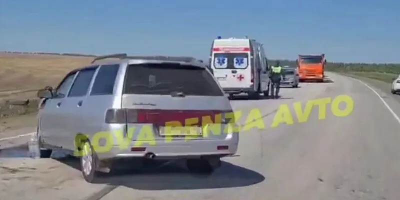 Под Пензой случилось ДТП с участием двух авто