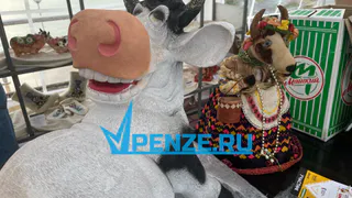 Корова в натуральную величину, плюшевые мишки, швейные машинки: чем запомнился юбилейный фестиваль «Канитель» в Пензенском районе