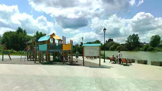 В Никольске дети смогут играть на новой площадке в сквере «Бриз»