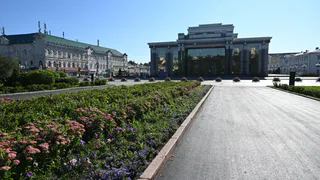 В Пензе завершили благоустройство сквера имени Белинского