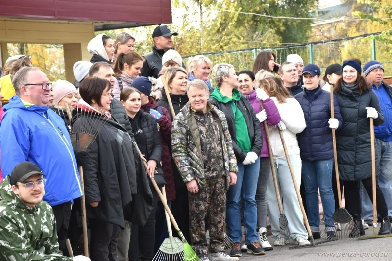 В Пензе подведены итоги общегородского субботника