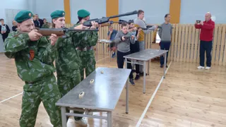 В Грабово прошли соревнования по стрелковому поединку памяти С. Кустова
