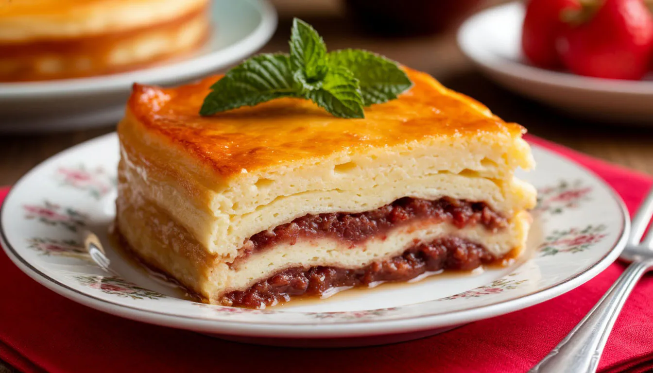 Вкуснее шарлотки и сытнее лазаньи: заливной блинчатый пирог к Широкой Масленице