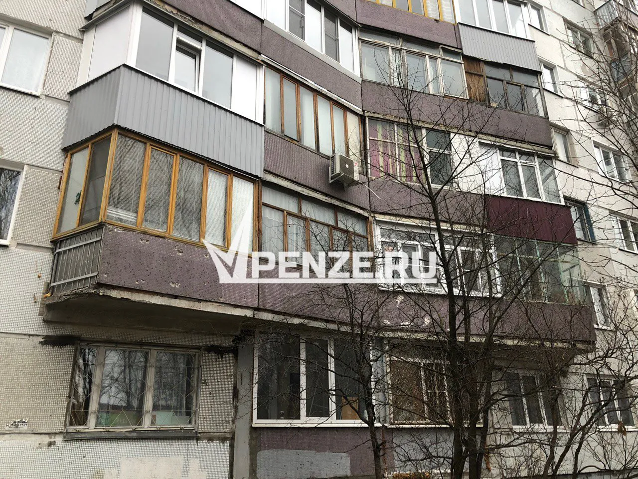 На Суворова случился пожар в шахте лифта