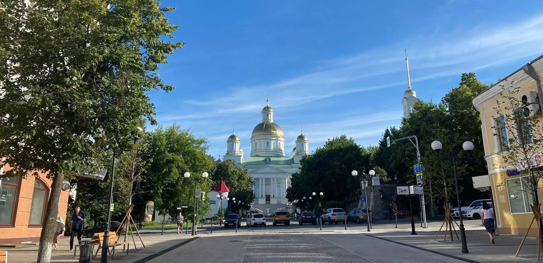 В Пензе временно изменится схема движения в районе Спасского кафедрального собора