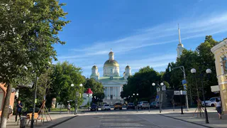 В Пензе временно изменится схема движения в районе Спасского кафедрального собора