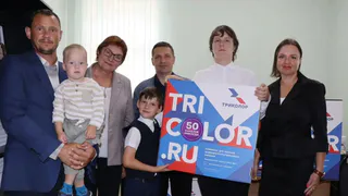 Многодетным семьям в девяти районах Пензенской области бесплатно установили спутниковое оборудование