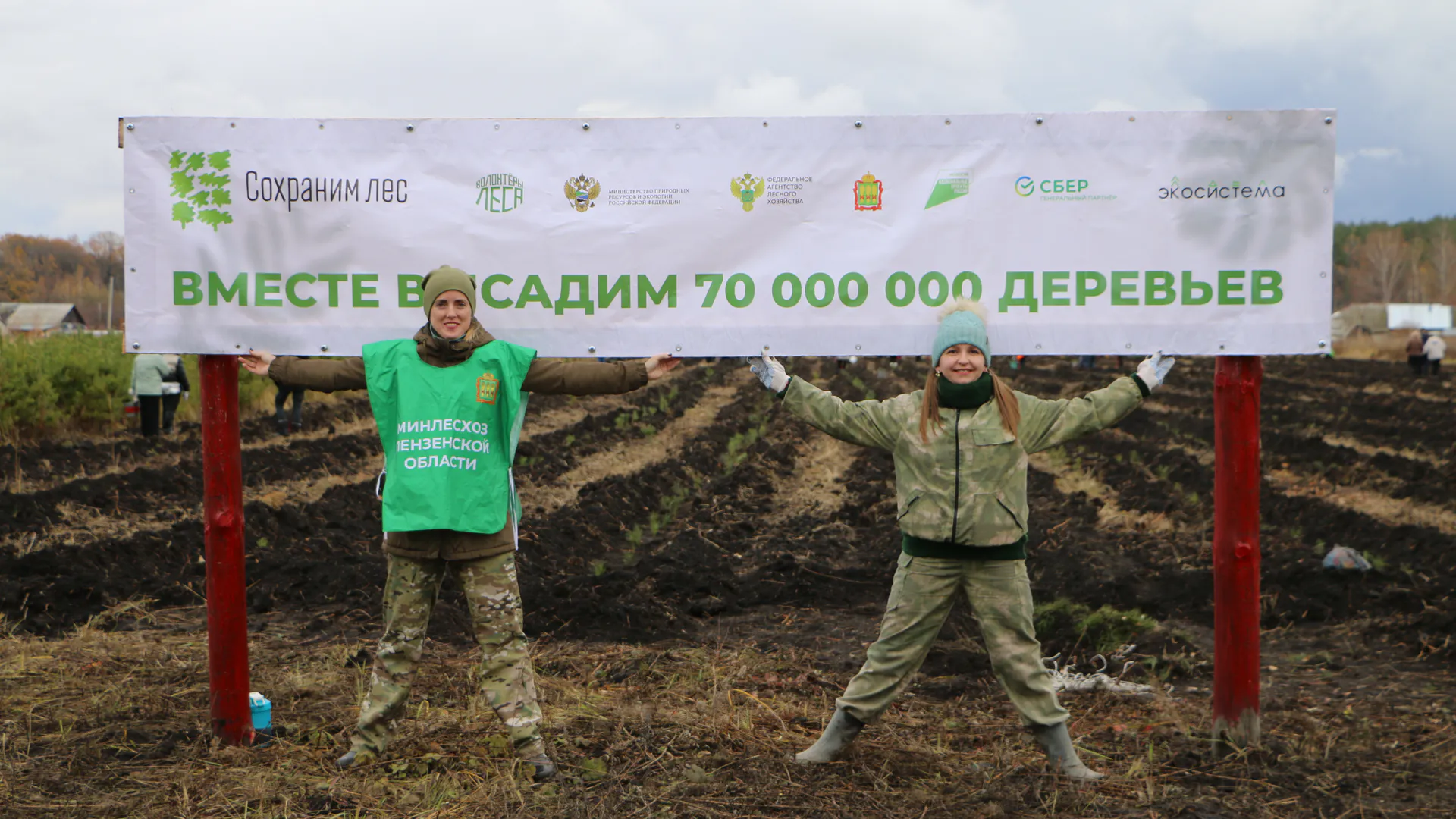 В Пензенской области высадили 30 тысяч деревьев