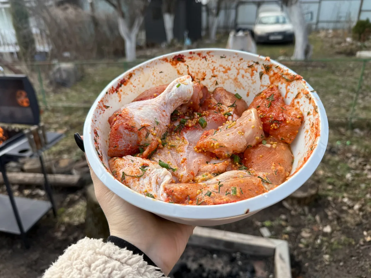 По совету подруги посыпала курицу содой, - теперь это мой любимый рецепт