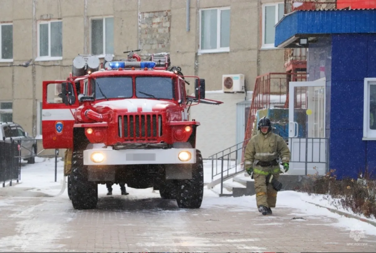 В Пензе на улице Бородина произошёл пожар в ЖК «Аристократ»