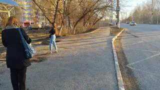 В Пензе после проверки главы Минстроя в порядок приведена площадка на конечной остановки маршрута № 25