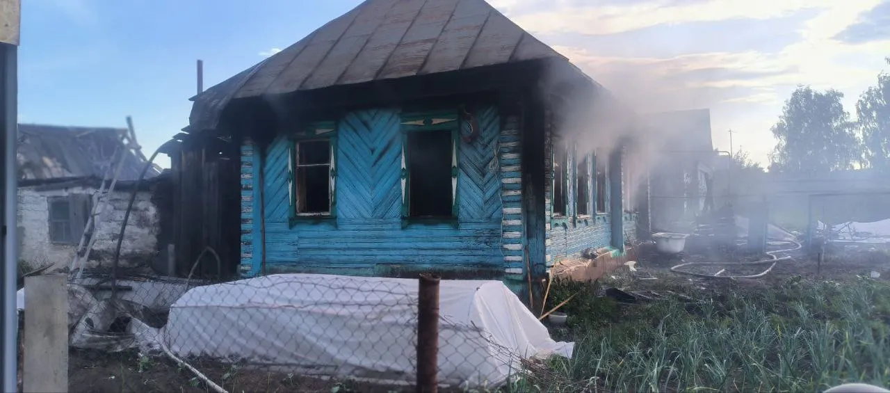 В Никольском районе при пожаре погиб 62-летний мужчина
