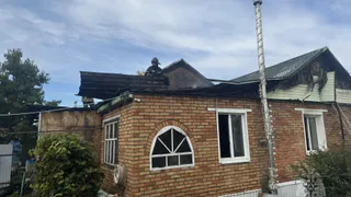 В селе Грабово потушили пожар в двухквартирном доме