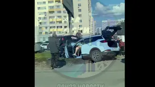 В Пензе произошла сильная авария недалеко от ТЦ "Ритэйл"