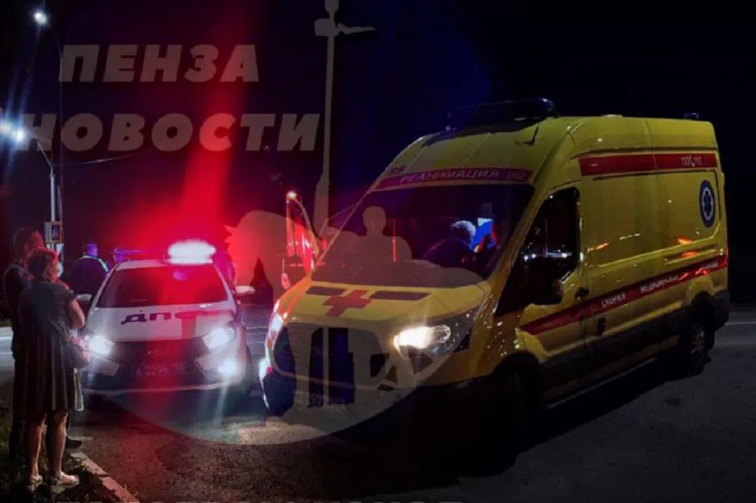 В Пензе произошло ДТП, в котором пострадал подросток