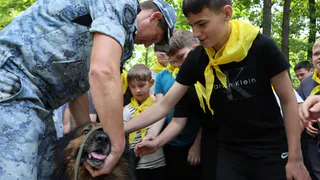 Пензенские полицейские рассказали детям в лагере, как не стать жертвой преступников