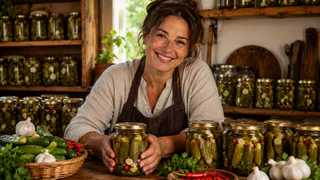 Маленькие, хрустящие, дерзкие: закрываю по 50 банок, и всё равно мало — корнишоны по-французски зимой уходят первыми