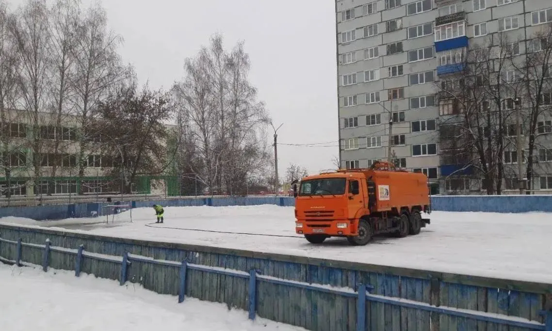 В Пензе открылось пять хоккейных площадок