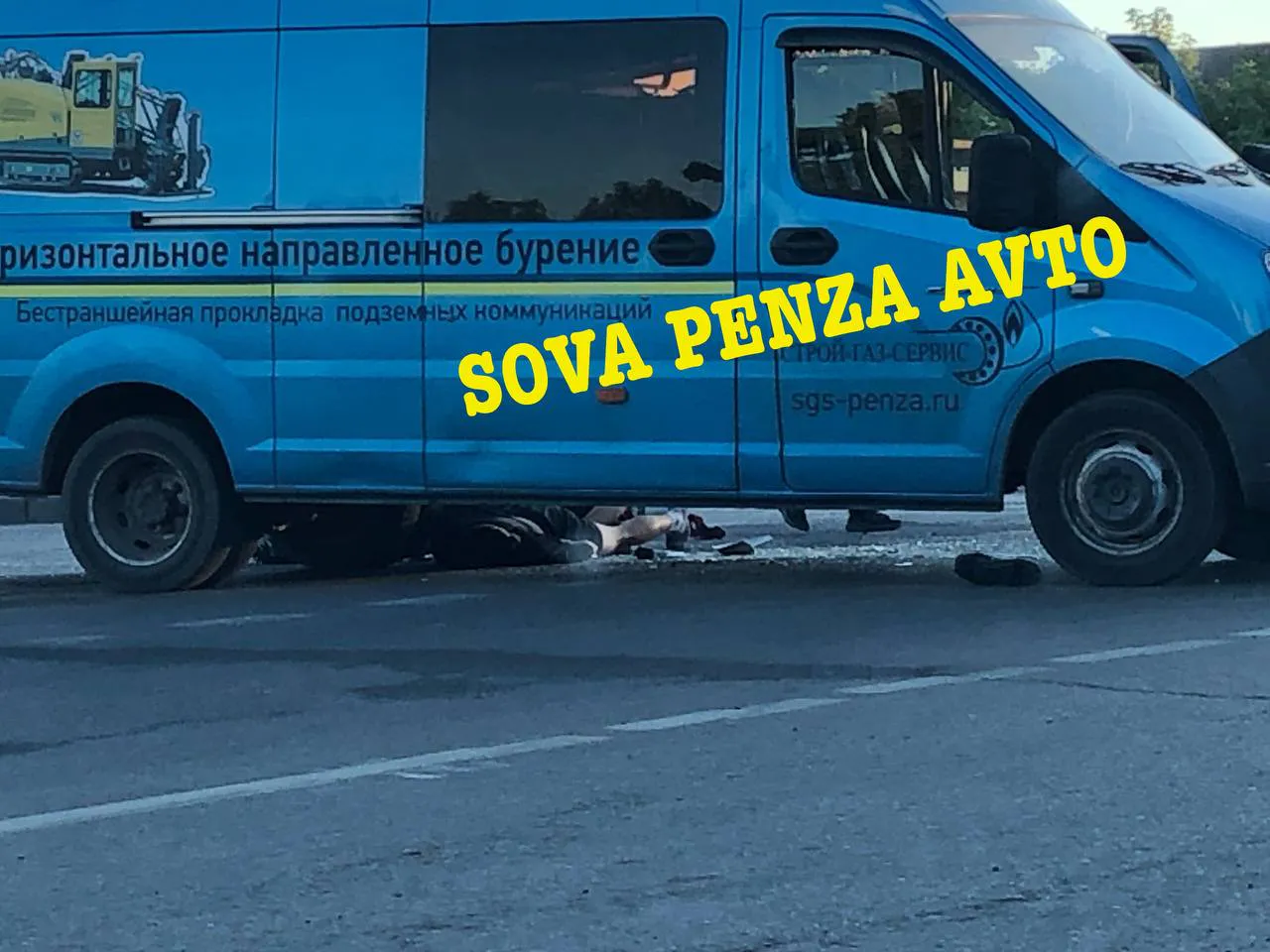В Пензе мотоциклист стал участником жуткого ДТП