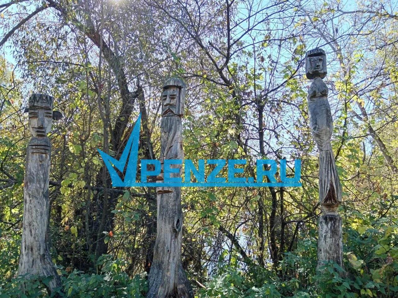 Поляна идолов и четырехликий идол: загадочные места памятника природы «Пойменная дубрава» в Пензенской области
