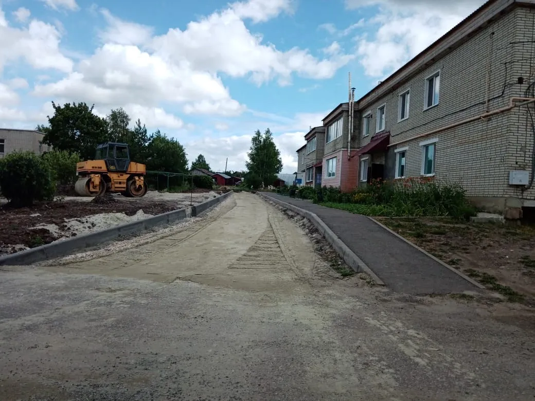 Село Махалино Кузнецкого района продолжают благоустраивать