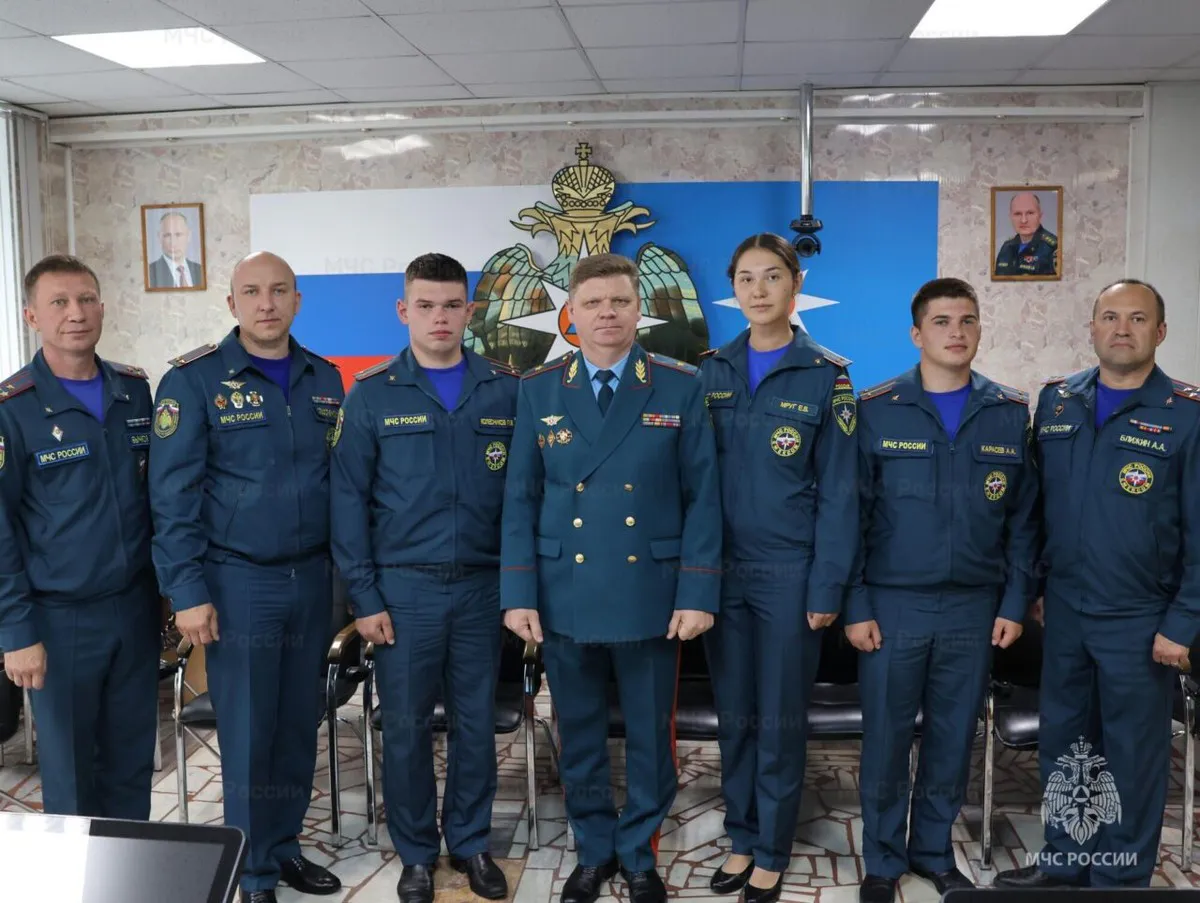 В подразделения МЧС Пензенской области прибыли молодые офицеры