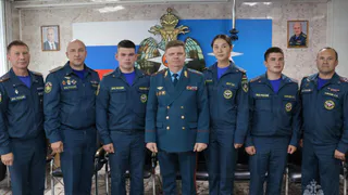 В подразделения МЧС Пензенской области прибыли молодые офицеры