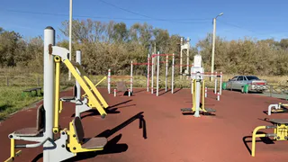 В селе Посёлки Кузнецкого района открыли четыре спортивные площадки