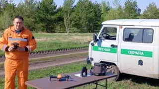 В Пензенской области начали следить за лесными пожарами с помощью дронов