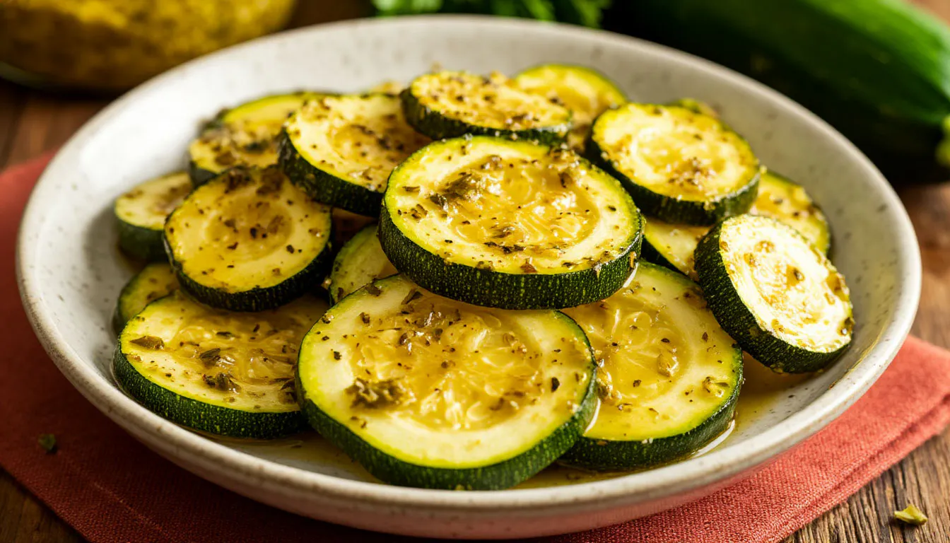 Мариную остренькие горчичные кабачки по-новому: вкусные, хрустящие - хоть сразу банки открывай